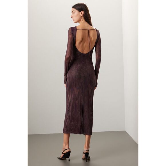 Louna Mesh Overlay Dress - Picture 4 of 11